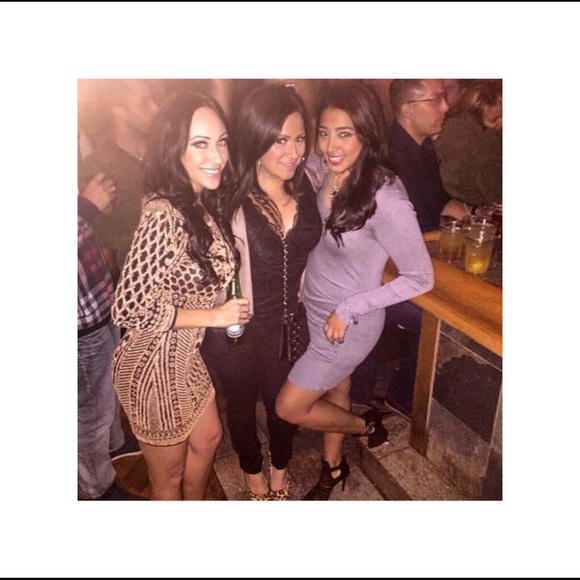 BLACK AND GOLD DRESS - Picture 4 of 4